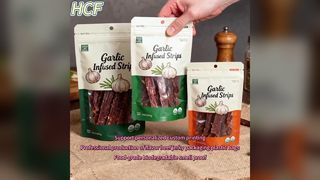 Custom Food Packaging Pouches Zipper Seal