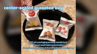 center-sealed gusseted bag