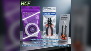 Electronic accessories packaging bag