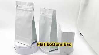 Flat bottom bag
