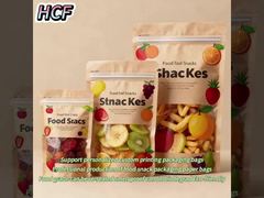 Environmentally-friendly degradable food-grade kraft paper packaging bag